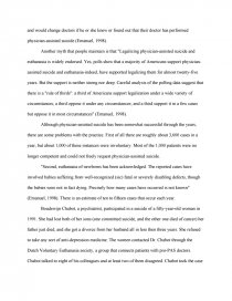 should physician assisted suicide be legal in oregon term essay on assisted suicide