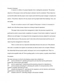 what is time management essay