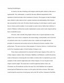 Teaching World Religion In The Public School System