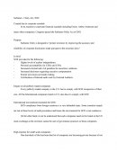 Sox - Brief Overview