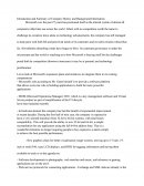 Swot Analysis For Microsoft