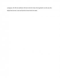 thesis statement for a lesson before dying