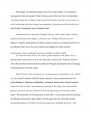 Use The Passage At The Begging Of Pg 178 To Pg 179 "If Mr. Thornton...Sheltered Behind A Woman" As A Starting Point For A Discussion About Gaskell'S Presentation Of Thornton And His Development.