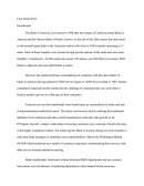 Bank Of America- Case Study