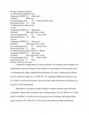 Identification Of An Unknown Solid By Melting Point