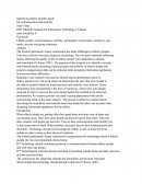 Identifying Elderly People's Needs