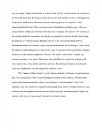 Compare Two Teachers Essay Essay Preview Motivation The Tragedy Of Julius Caesar Zoom Zoom Zoom Counter Argument Essay Topics also Mla Sample Essay Motivation The Tragedy Of Julius Caesar Research Paper Favorite Hobby Essay