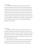 Aqua White Proposal For Mktg Plan