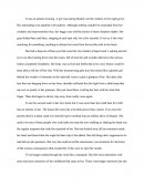 Descriptive Essay