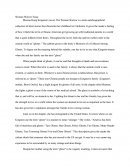 Woman Warrior Essay