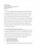 Ethics Reflection