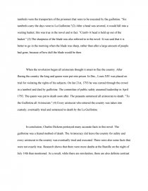 compare and contrast tale of two cities and the french tale of two cities essay