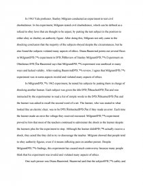 diana baumrind some thoughts on ethics of research
