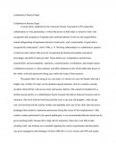 Collaborative Practice Paper