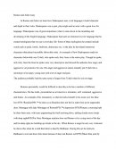 Romeo And Juliet- Gcse Level