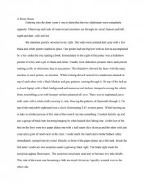 descriptive essay about my room
