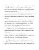 Capability Study