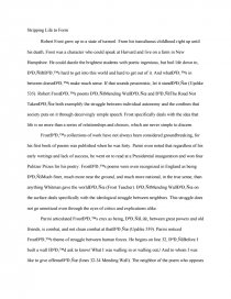 Реферат: Robert Frost Essay Research Paper Frost Robert