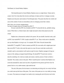 pied beauty essay
