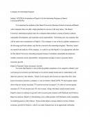 Business Forum Internship Program Paper
