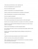 Interviews