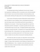 Evaluation Of Tourism Marketing In Indian Environment