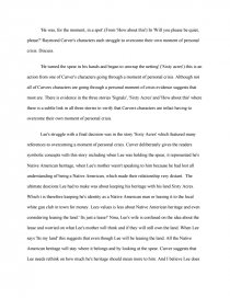 In Will You Please Be Quiet Please Raymond Carvers Characters Zoom Zoom Zoom Argumentative Essay Examples High School also Political Science Essay Essay On Health And Fitness