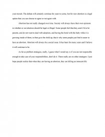 Essays On High School Essay Preview Abortion A Social Issue Zoom Zoom Zoom Zoom Example Of A Proposal Essay also English Essay Questions Abortion A Social Issue Research Paper Essay On Business
