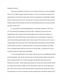 homeless to harvard synopsis