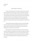 A Theistic Argument for the Problem of Evil