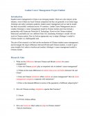 Lanhai Career Management Project Outline