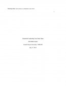 Situational Leadership Case Study Paper