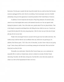 Forrest Gump Case Case Study