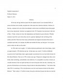 English Composition: Abortion Essay