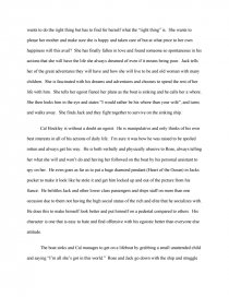 essays on movie titanic