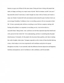 pride essay how does someone come to feel pride essay pride essay