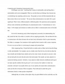 Comparing and Contrasting Communication Style