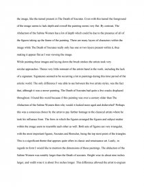 art history paper example