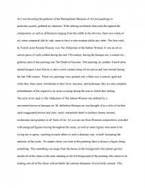 comparative analysis essay example