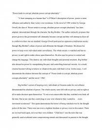 animal farm essay power corrupts