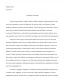 Soc 240-05: Criminality as Deviance