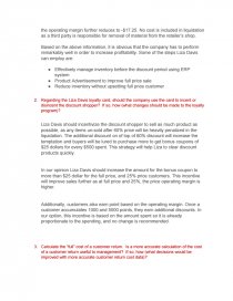 Liza Davis Case Questions Case Study