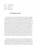 Engl 1400 - Tragedies of Love!