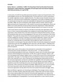 Article Review - the Ownership of Assets by Place-Based Community Organizations