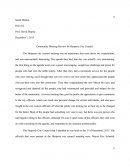 Community Meeting Review for Hesperia City Council
