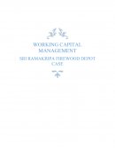 Working Capital Management - Sri Ramakripa Firewood Depot Case