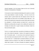 Structural Inequalities in the Irish Education System and the Role of Community Education in Removing Barriers to Participation