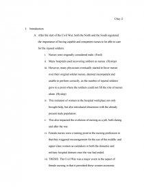 civil war essay thesis