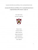 Assessment of the Effectiveness and Efficiency of New Accounting Information System of Guagua Rural Bank (an Sme) Henson St., Angeles City