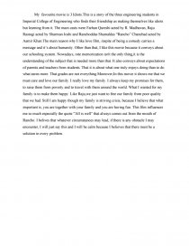 my favourite film essay